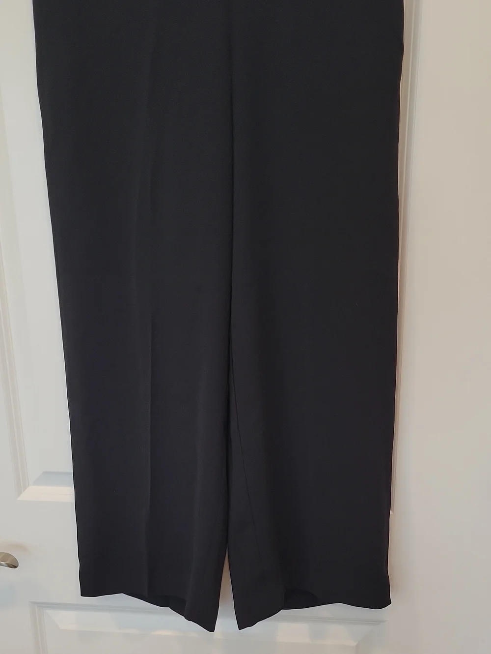 J. Crew Jamie Wide Leg Pull-On Pant In Black 14P NWT